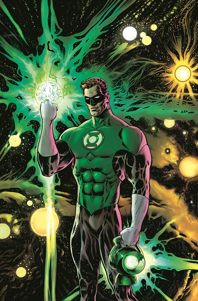 The full cover art for The Green Lantern #1.